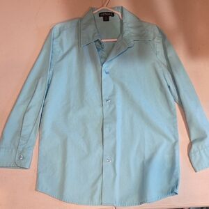 George Light Blue Casual Button Down Shirt